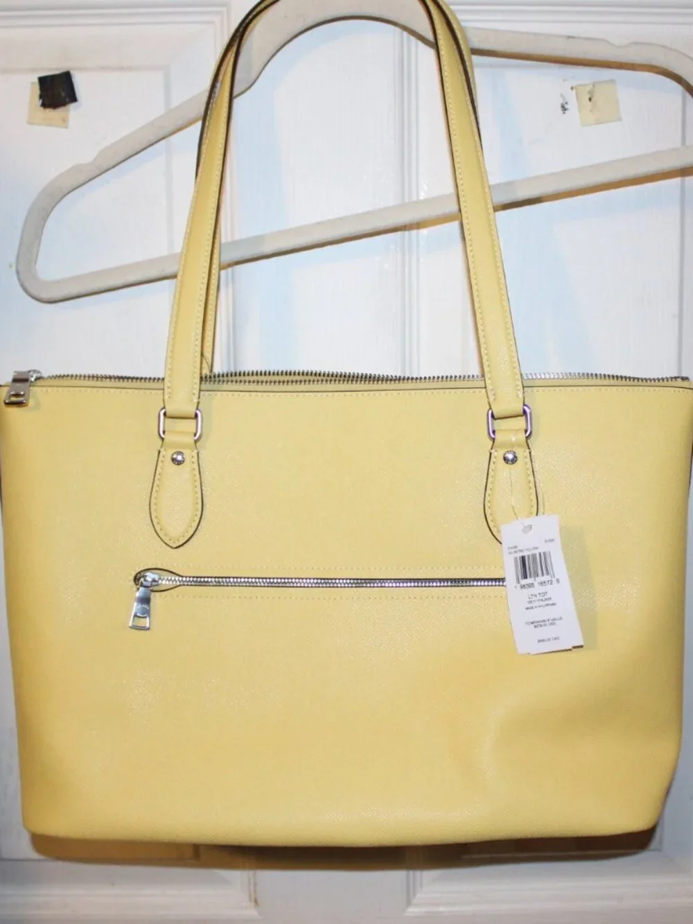 NWT COACH TOTE/PURSE, CONTINENTAL WALLET/COIN PURSE KEY FOB/ WALLET/SCARF SET! - Picture 4 of 16
